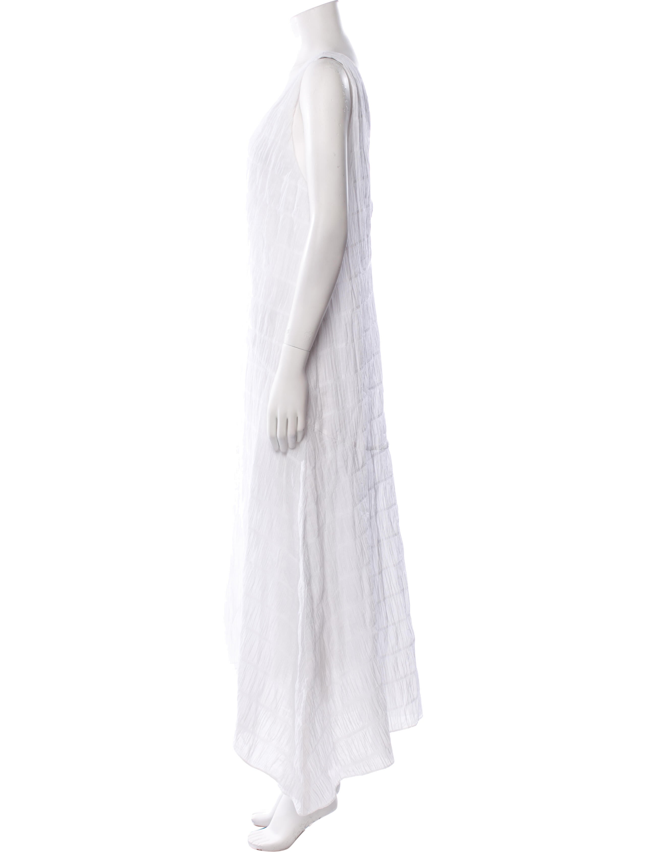 FRAME V-Neck Long Dress