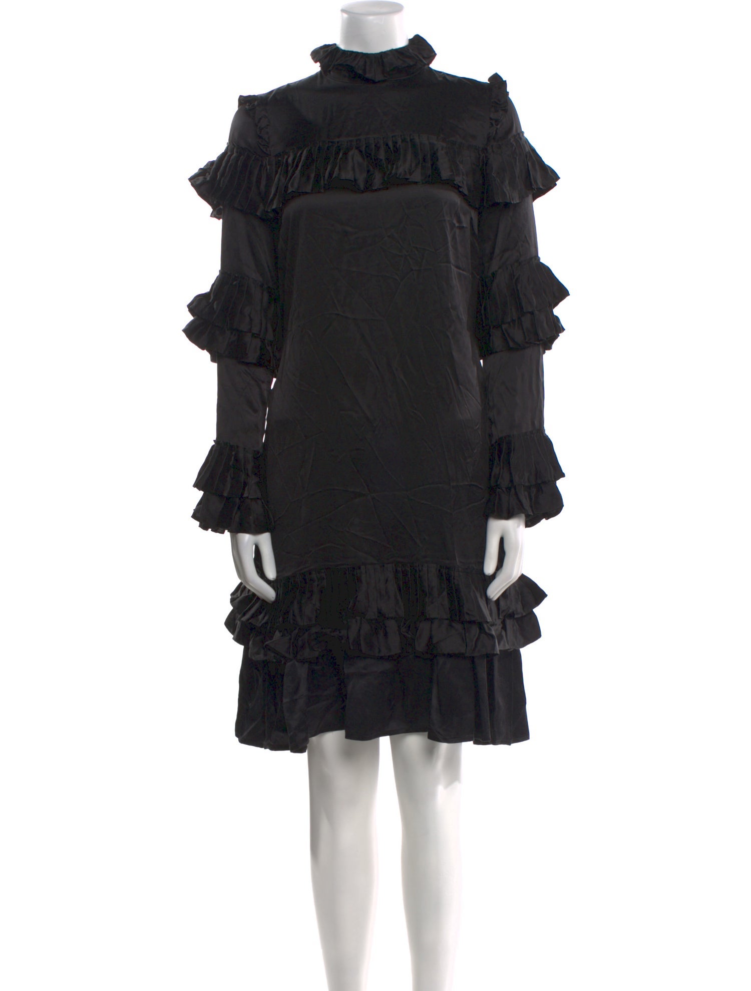 FRAME Silk Mini Dress