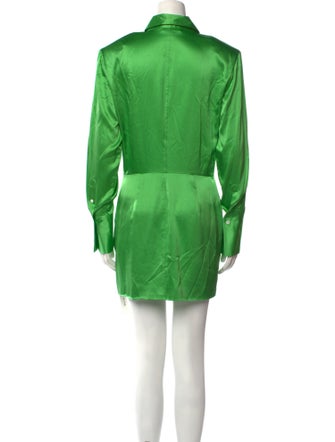 FRAME Silk Mini Dress