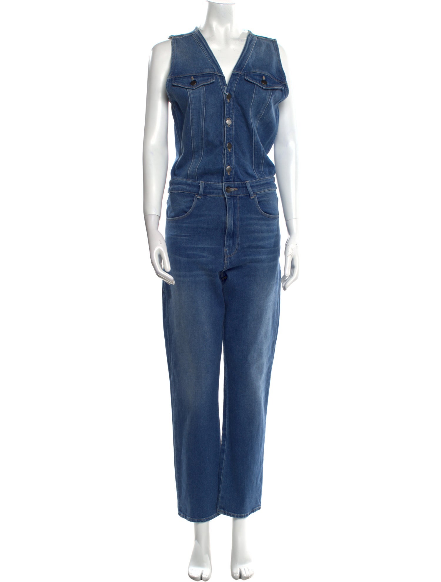 FRAME V-Neck Jumpsuit w/ Tags