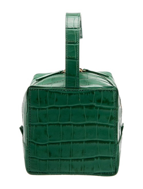 FRAME Embossed Leather Top Handle Bag