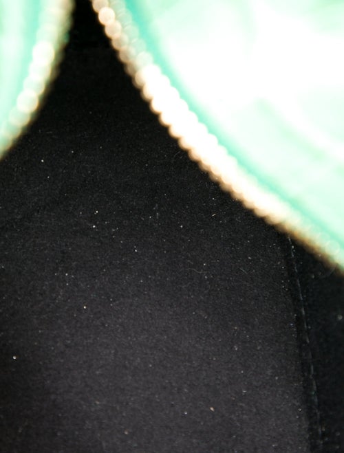 FRAME Embossed Leather Top Handle Bag