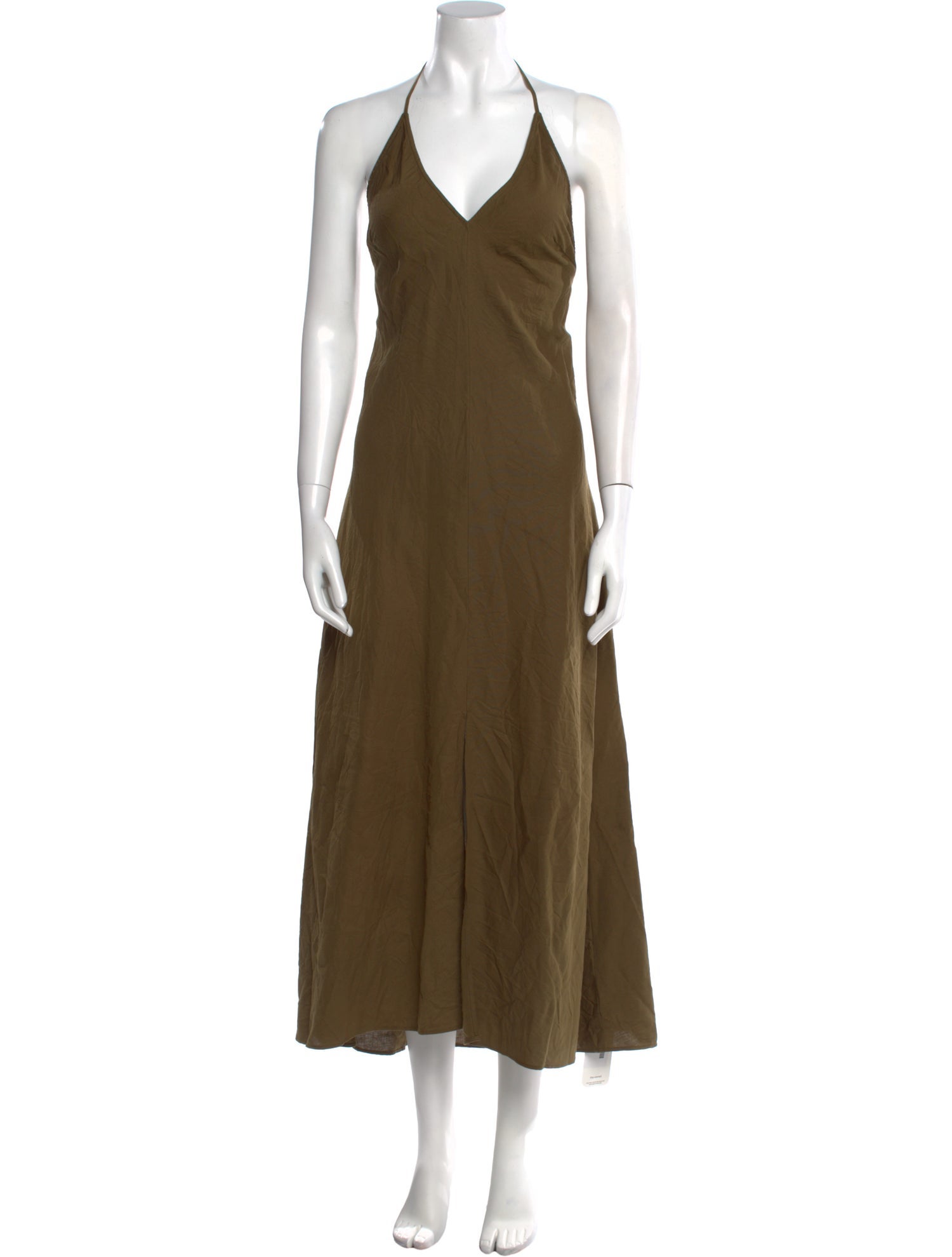 FRAME Linen Long Dress