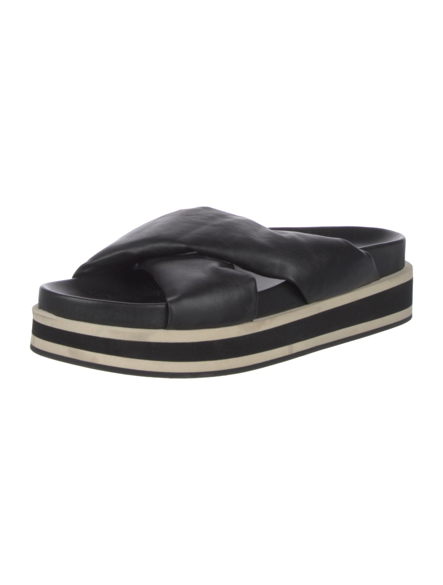 FRAME Leather Slides