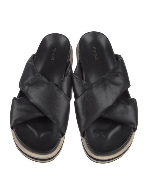 FRAME Leather Slides