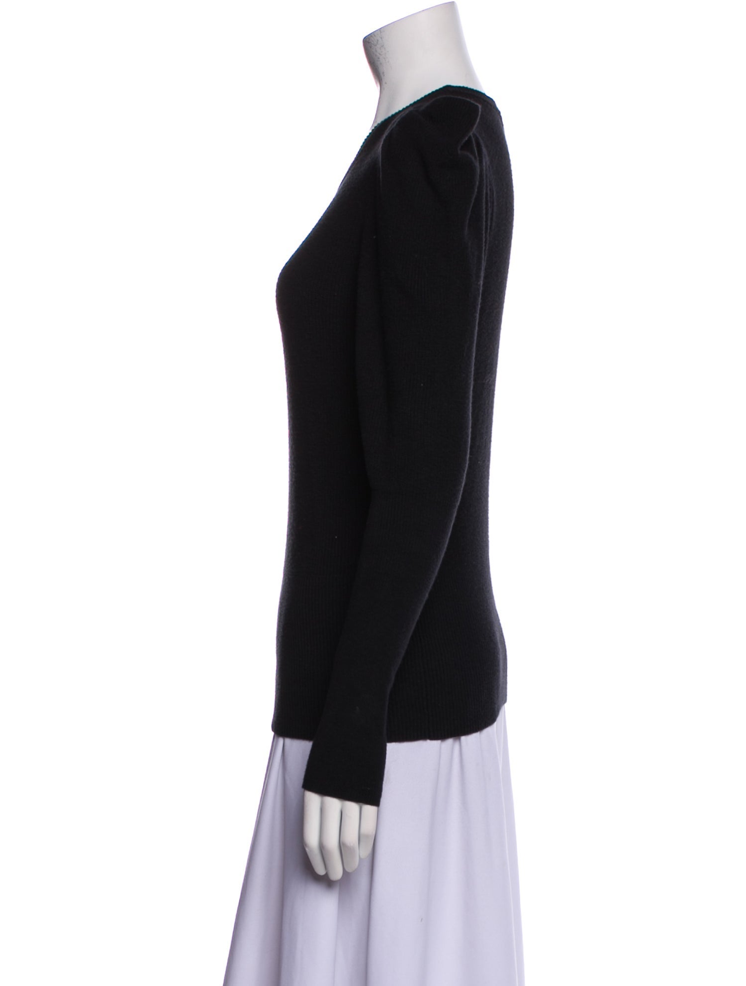 FRAME Scoop Neck Long Sleeve Sweatshirt