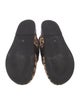 FRAME Ponyhair Animal Print Mules