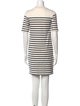 FRAME Striped Mini Dress