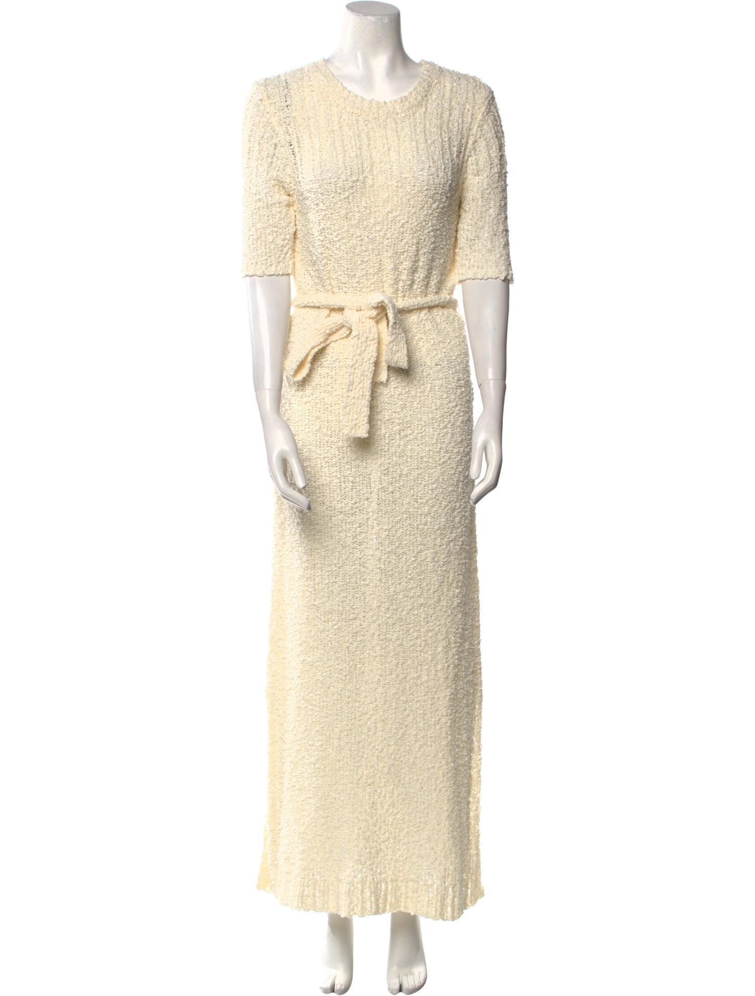 FRAME Crew Neck Long Dress