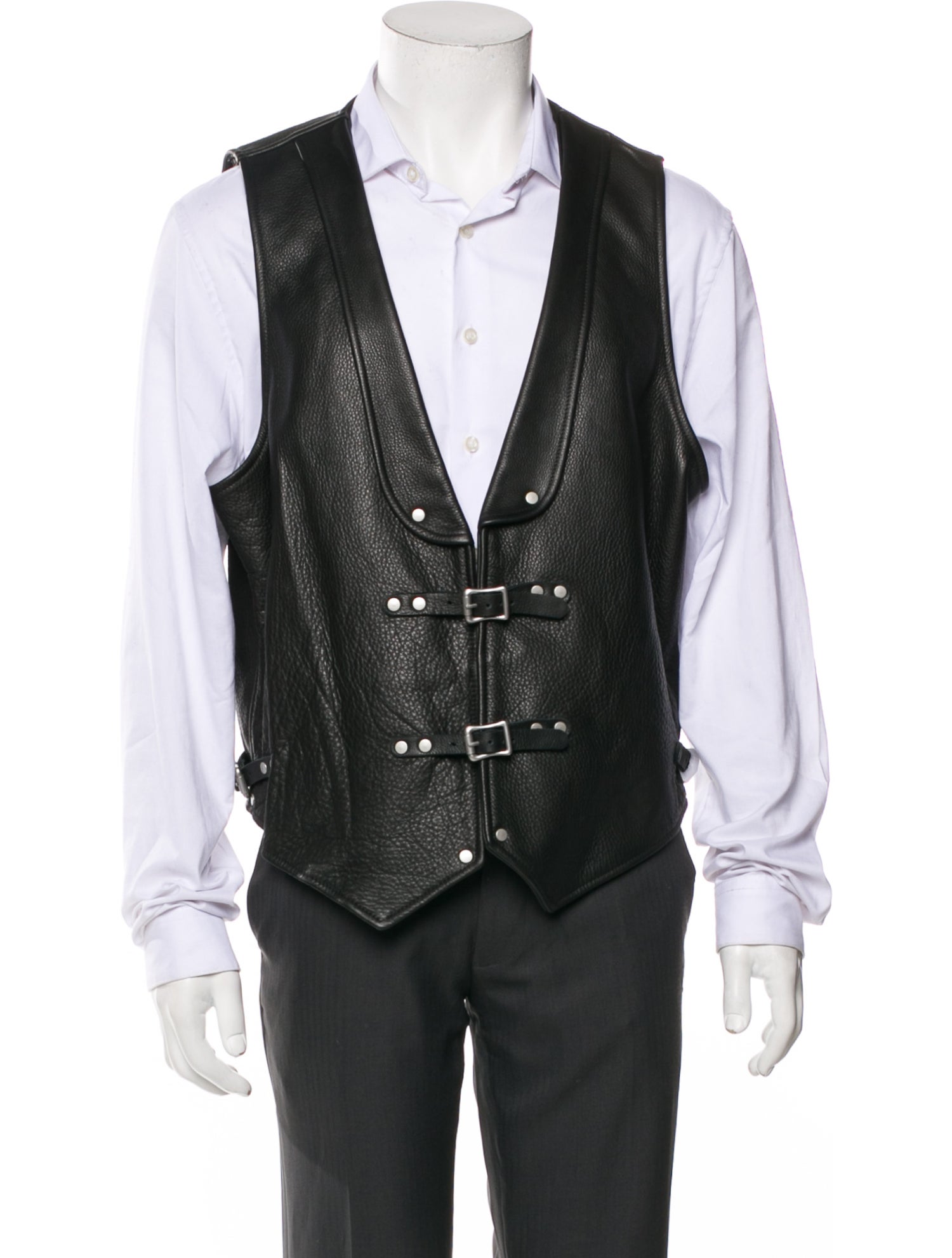 FRAME Leather Vest w/ Tags