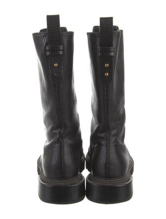 FRAME Leather Combat Boots