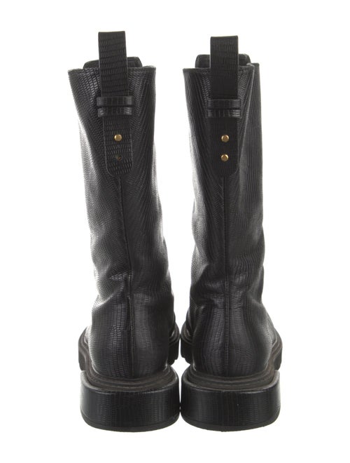 FRAME Leather Combat Boots
