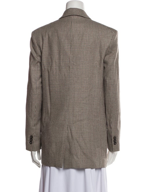 FRAME Houndstooth Print Peacoat