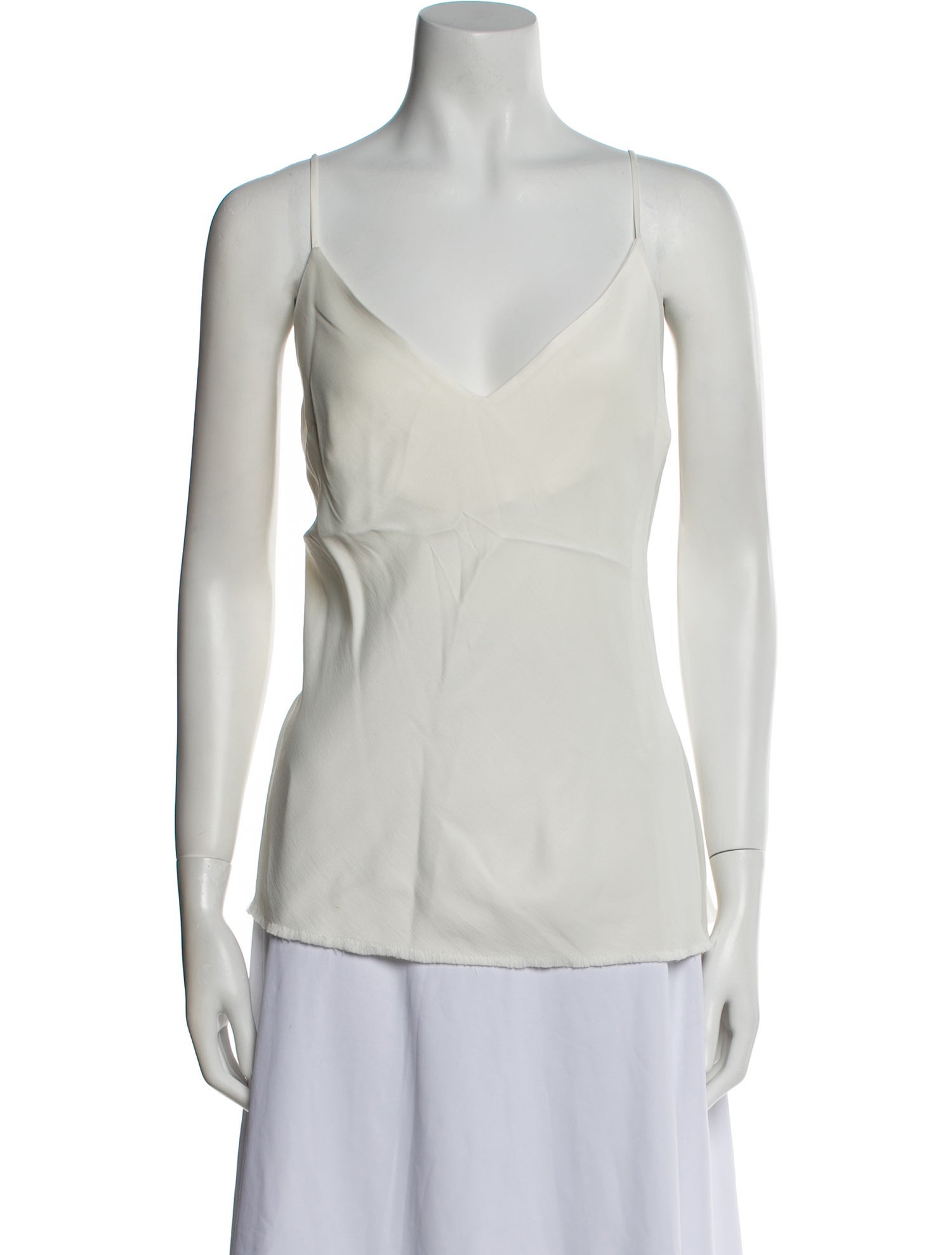 FRAME V-Neck Sleeveless Top