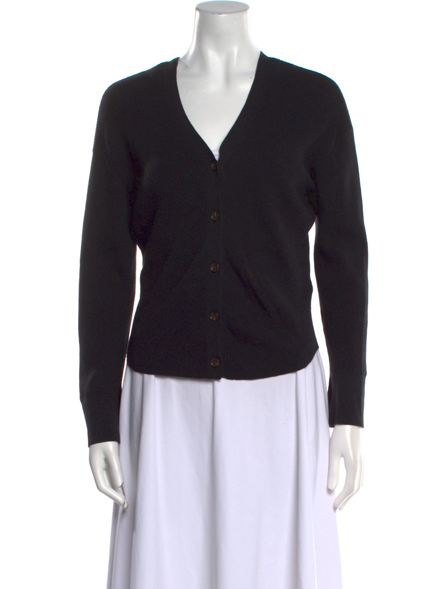 FRAME Silk V-Neck Top