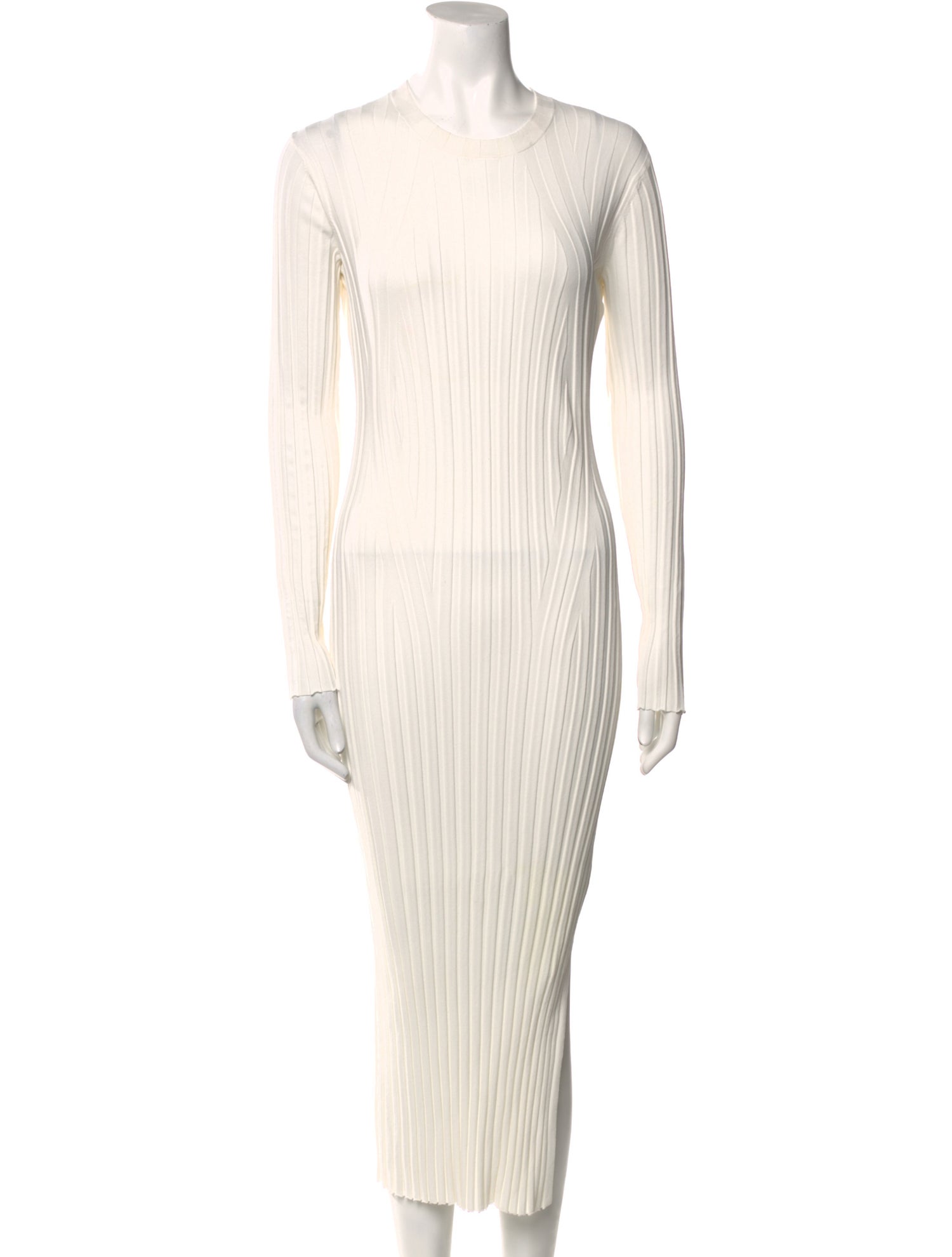 FRAME Crew Neck Long Dress