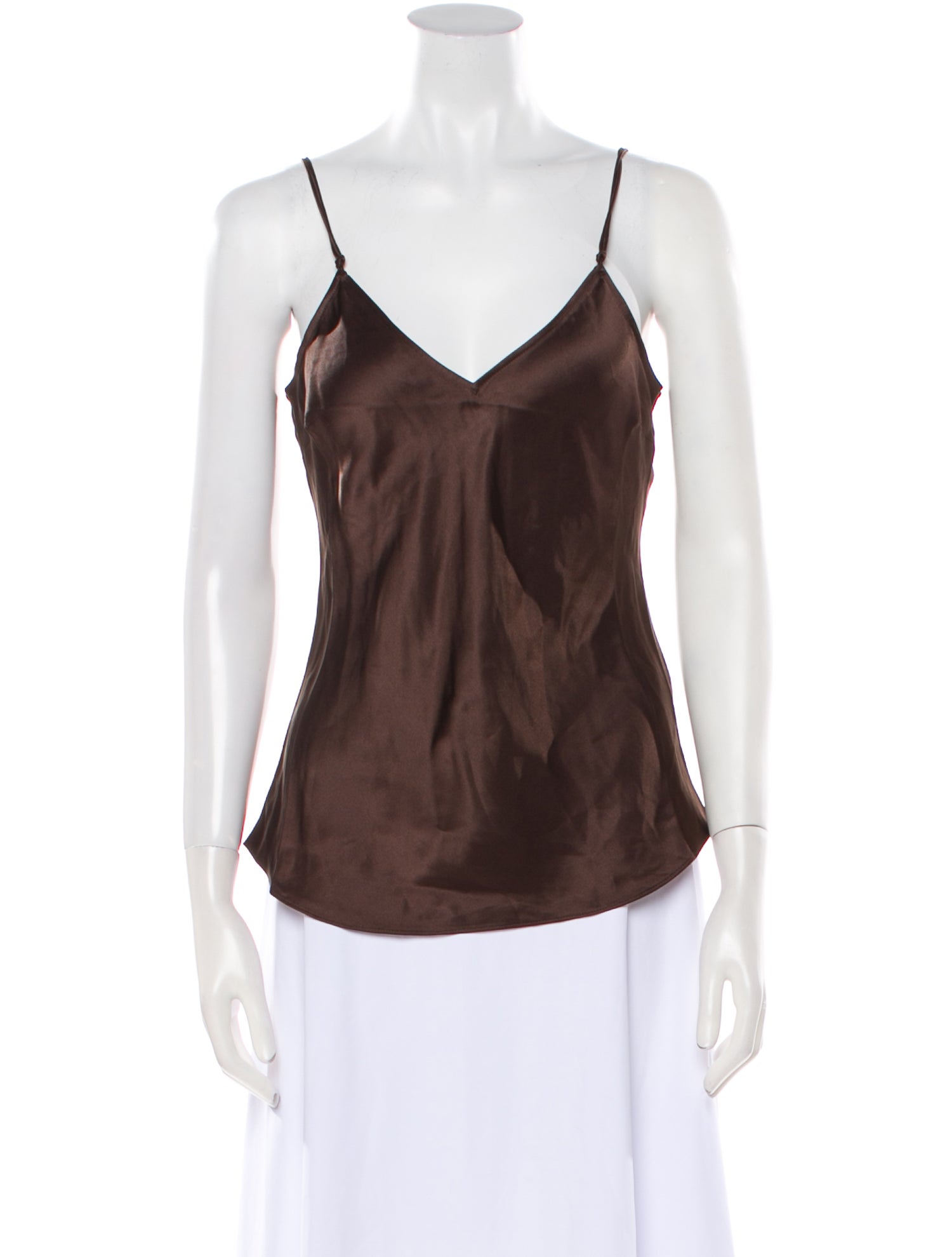 FRAME Silk V-Neck Top w/ Tags
