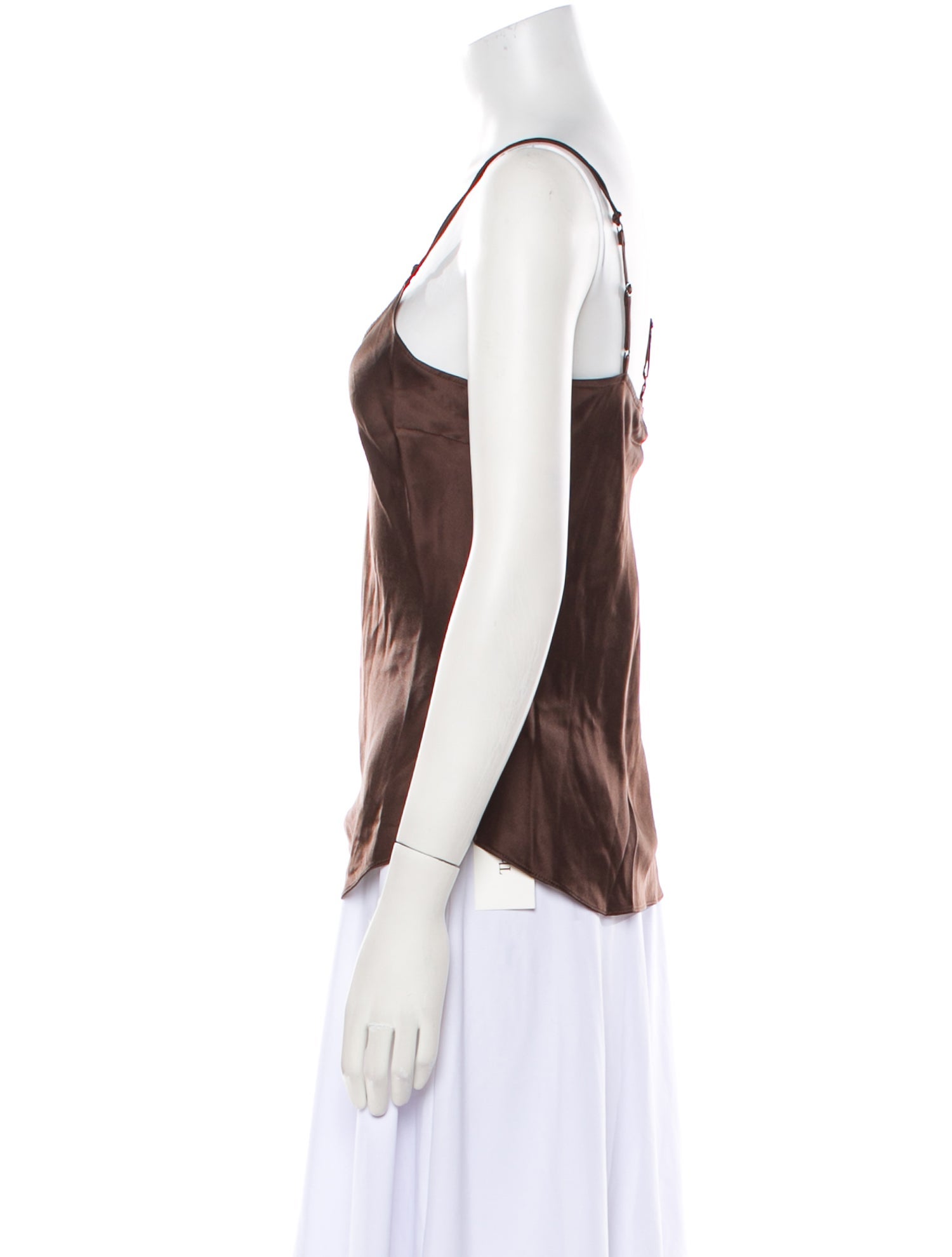 FRAME Silk V-Neck Top w/ Tags