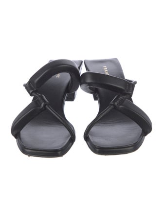 FRAME Leather Slides