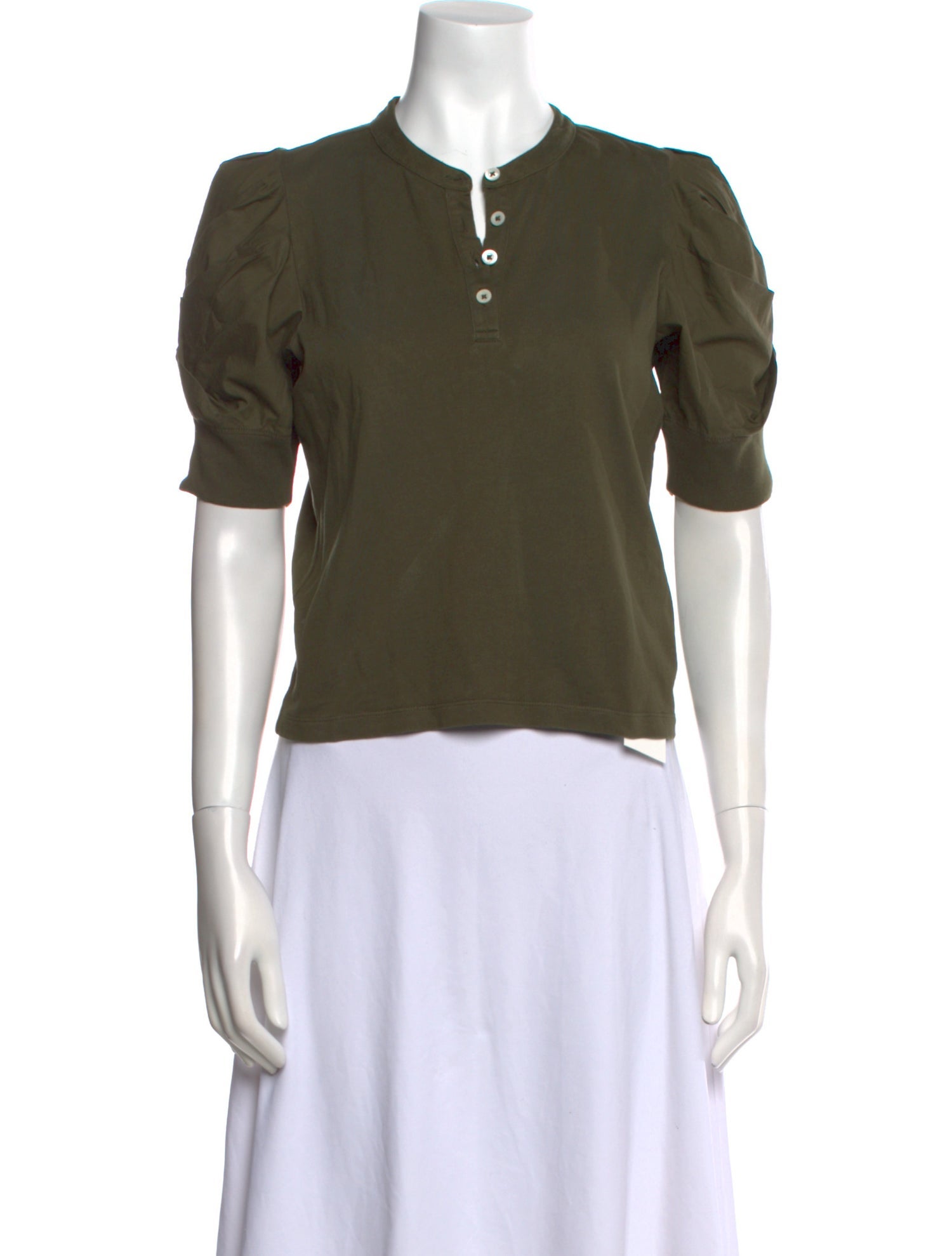 FRAME Crew Neck Short Sleeve Polo