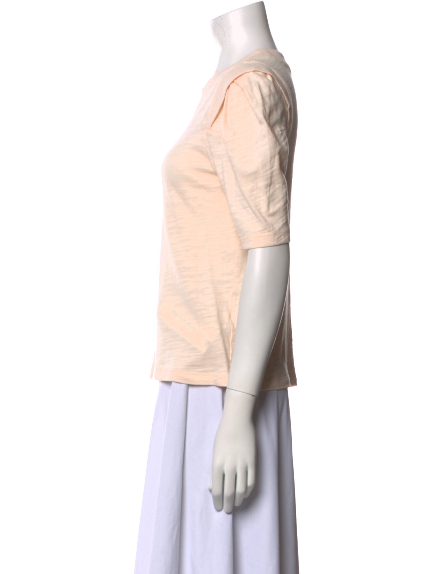 FRAME Crew Neck Short Sleeve Top