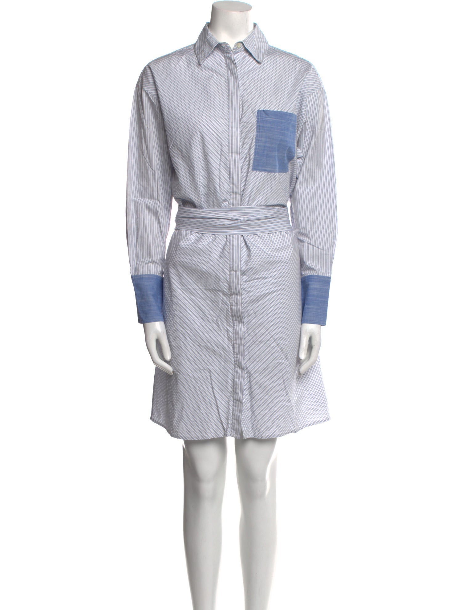 FRAME Striped Mini Dress