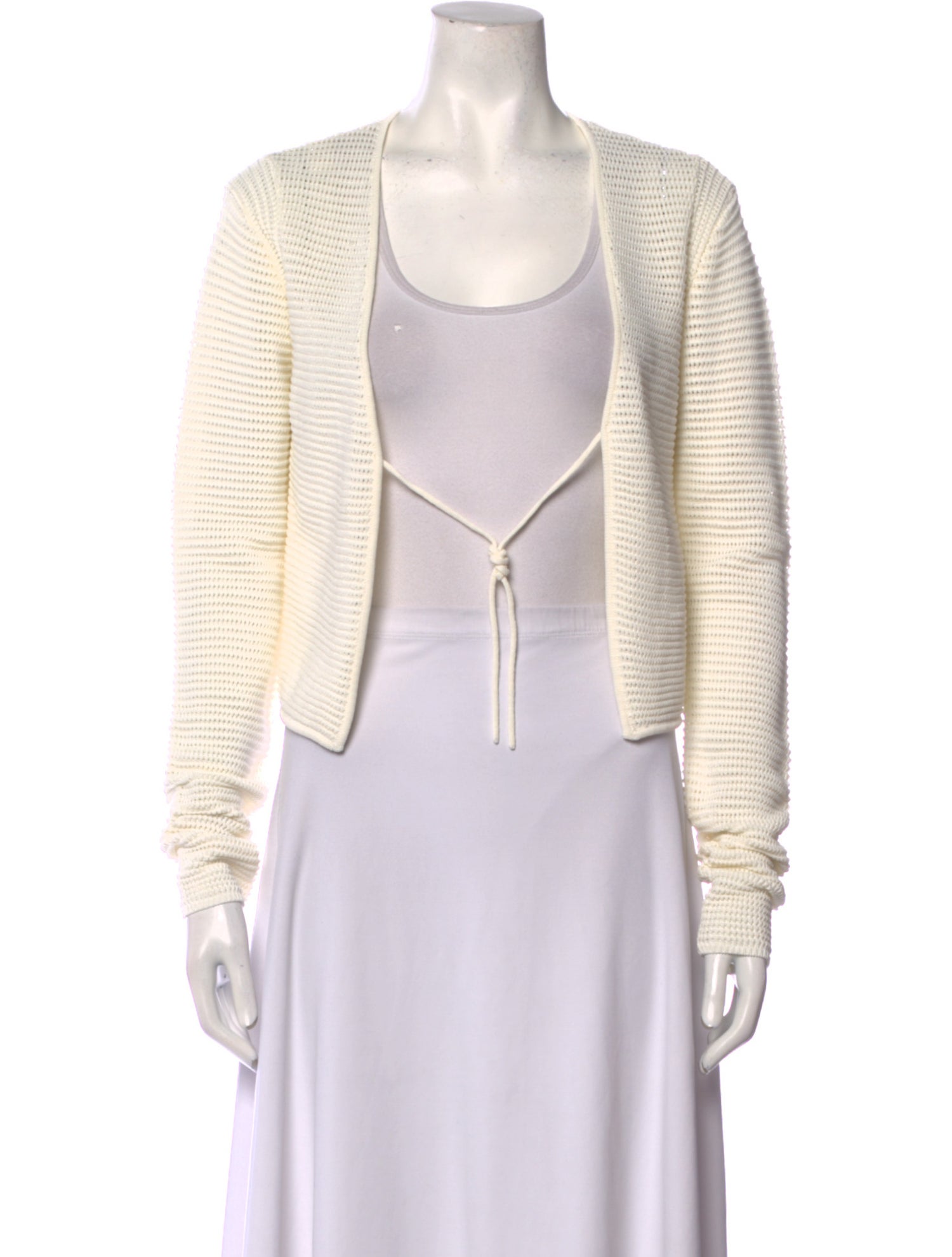 FRAME V-Neck Long Sleeve Crop Top w/ Tags