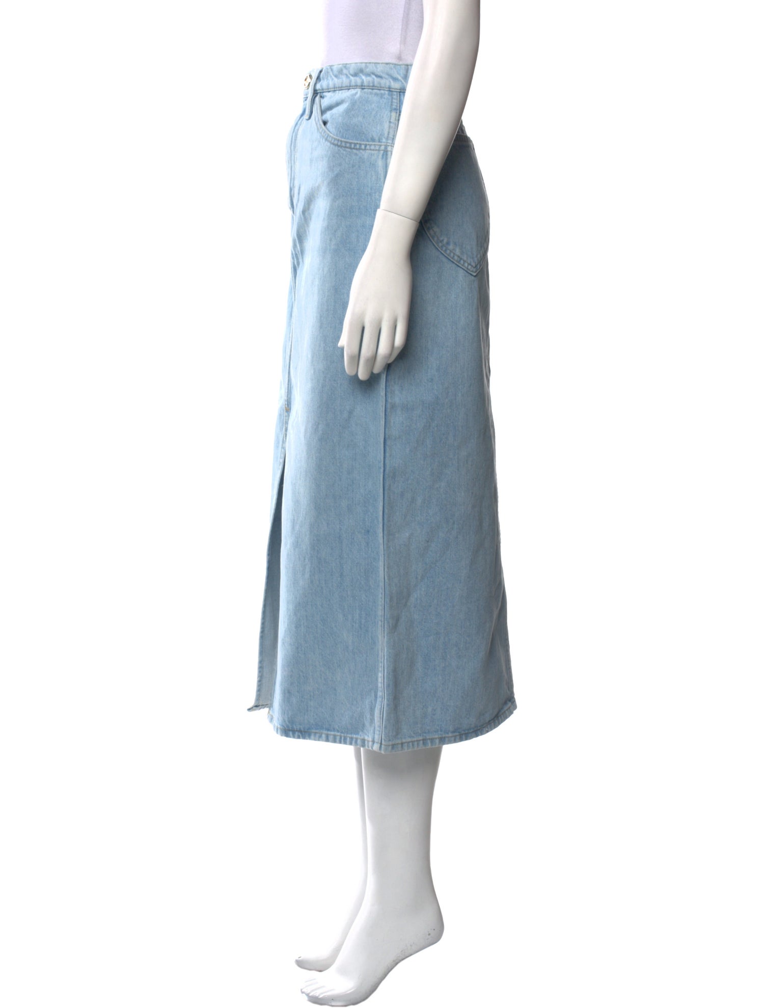 FRAME Midi Length Skirt