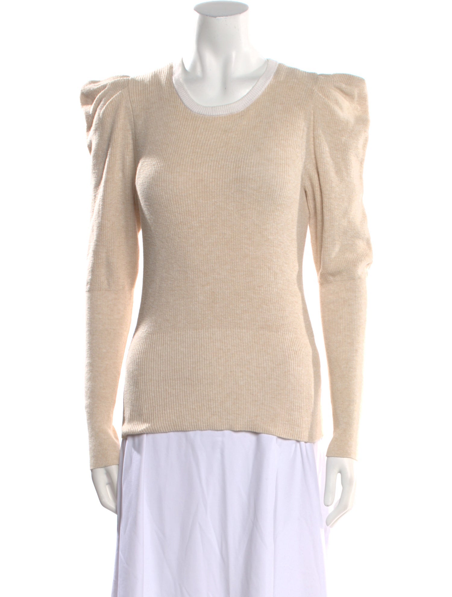 FRAME Crew Neck Long Sleeve Top