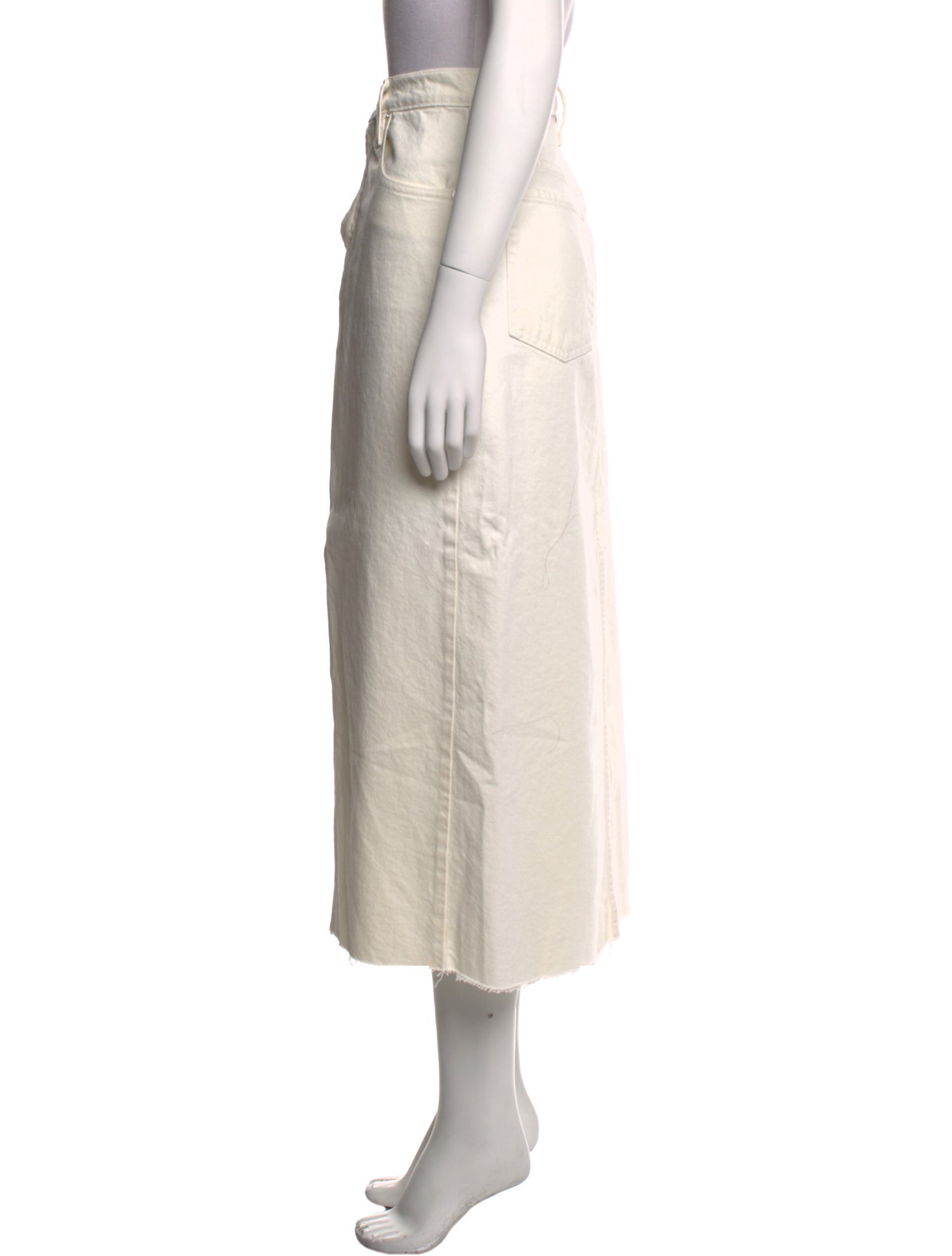 FRAME Midi Length Skirt