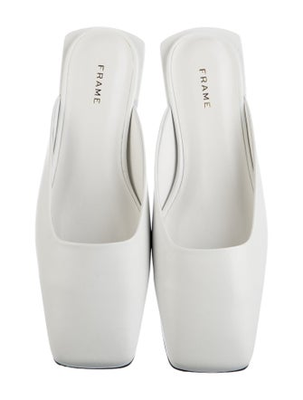 FRAME Leather Mules
