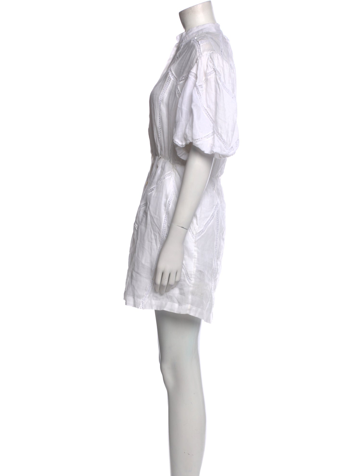 FRAME Mock Neck Mini Dress