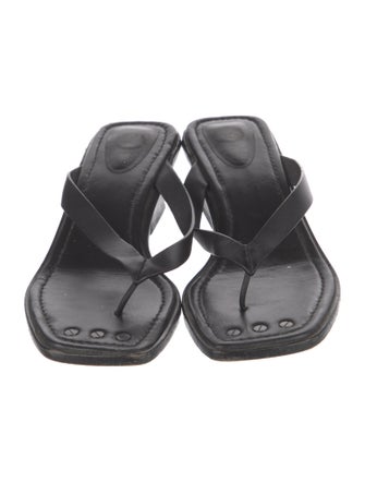FRAME Leather Slides