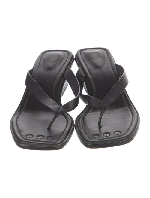 FRAME Leather Slides