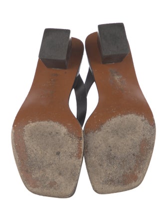 FRAME Leather Slides