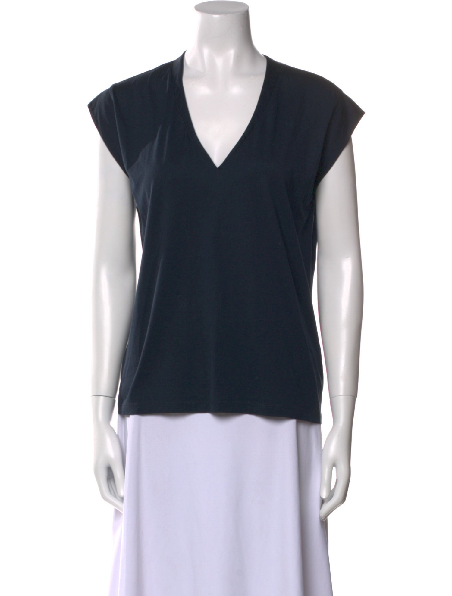 FRAME V-Neck Short Sleeve T-Shirt