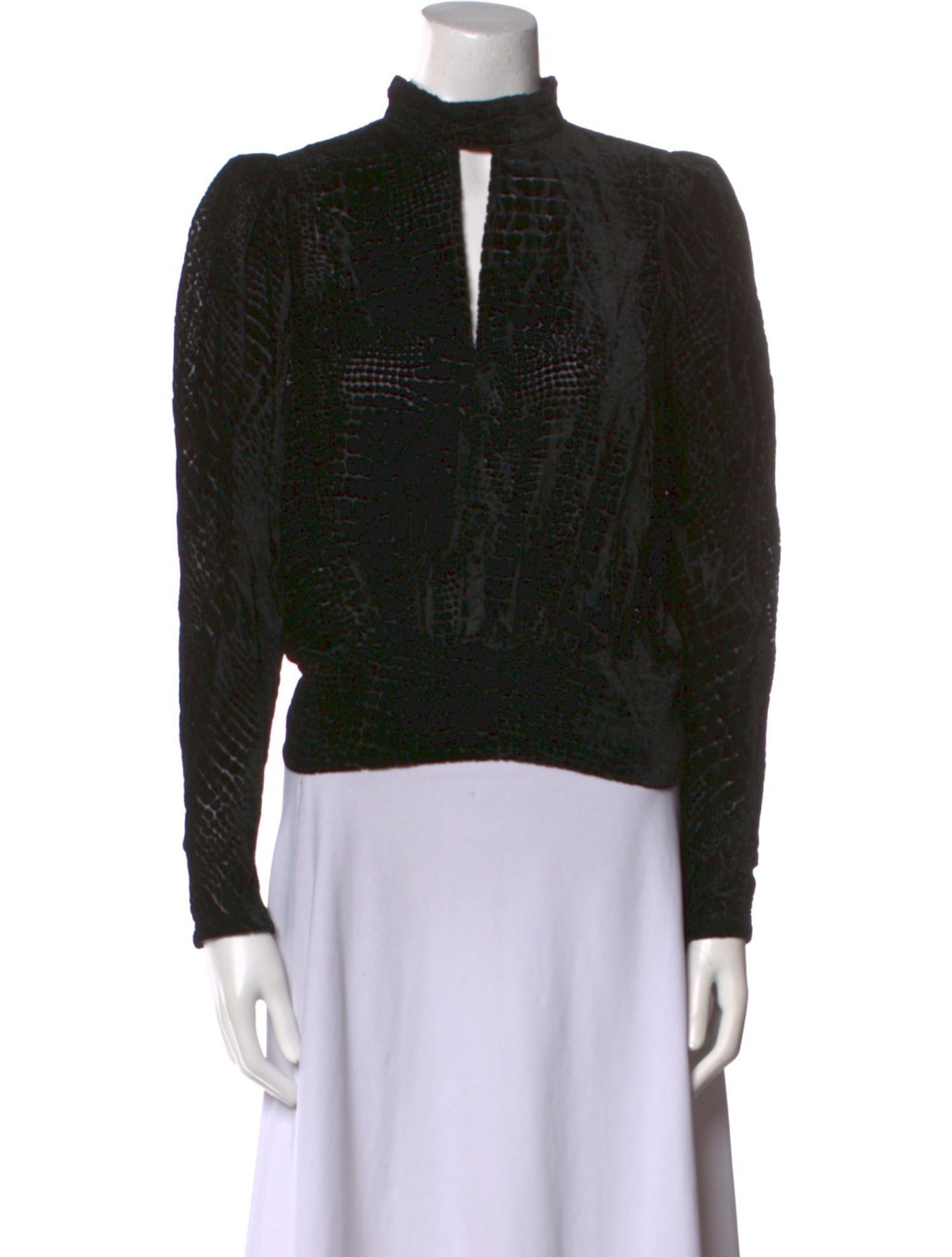 FRAME Mock Neck Long Sleeve Sweatshirt w/ Tags