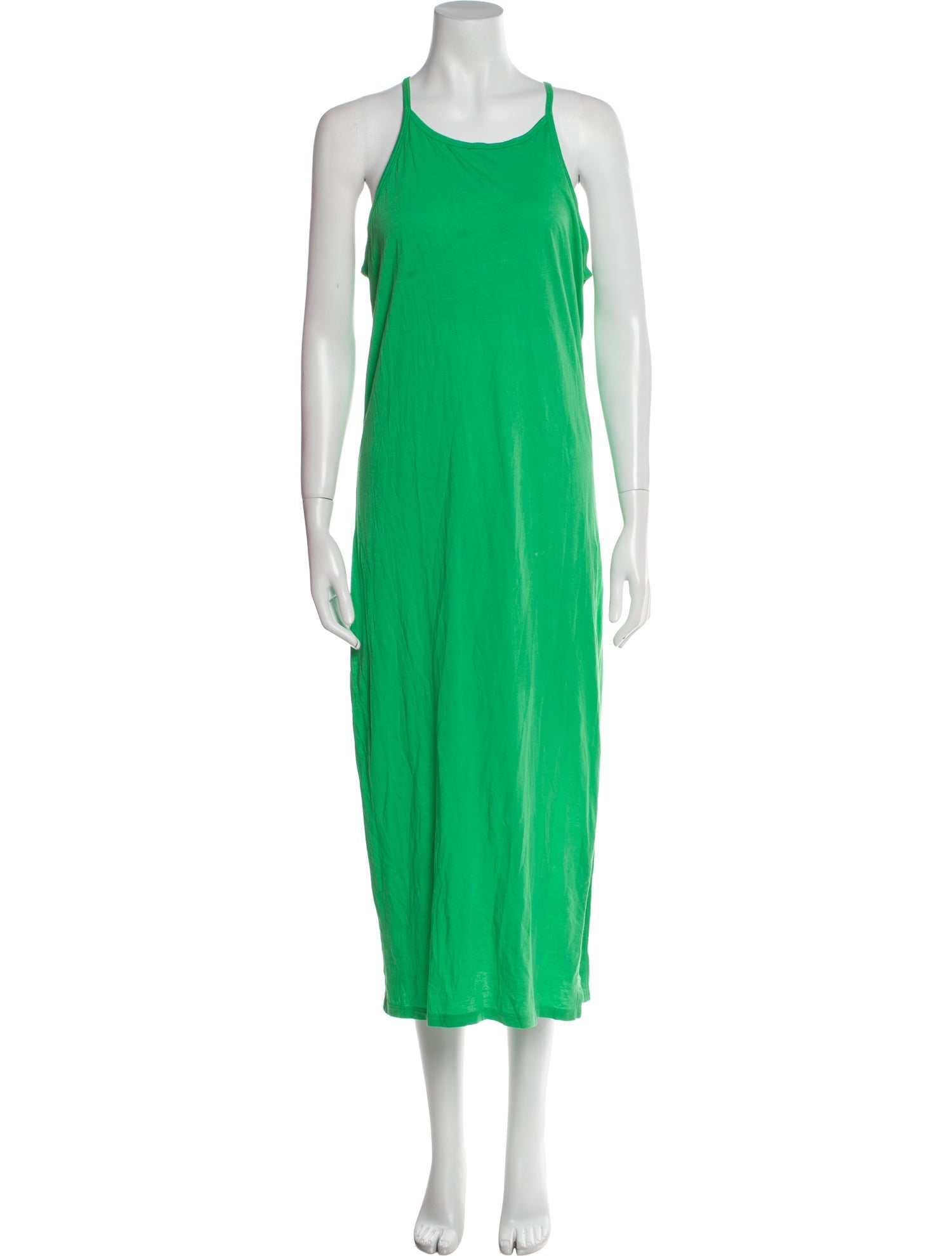 FRAME Scoop Neck Long Dress