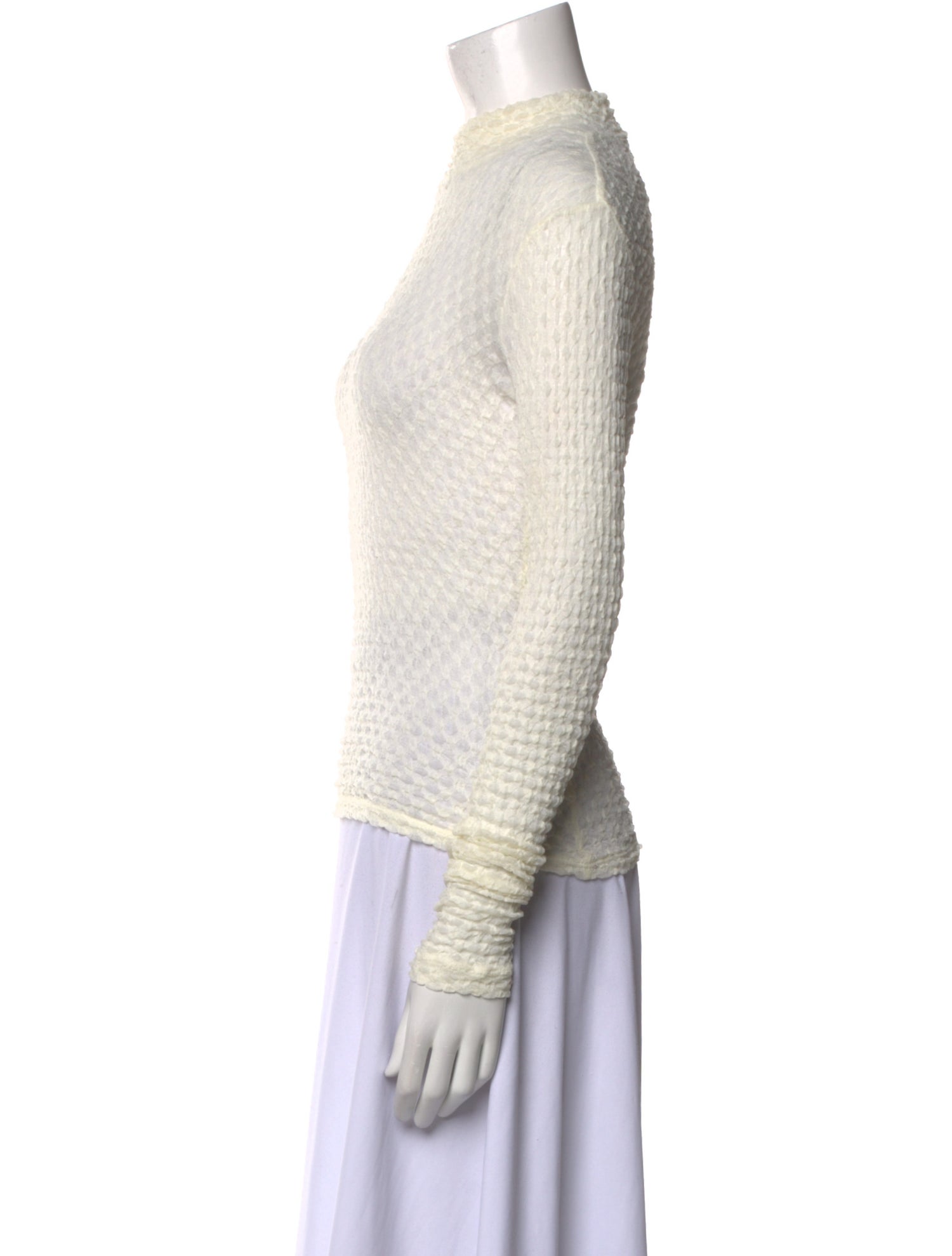 FRAME Turtleneck Long Sleeve Sweatshirt