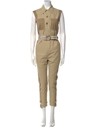 FRAME Mock Neck Jumpsuit