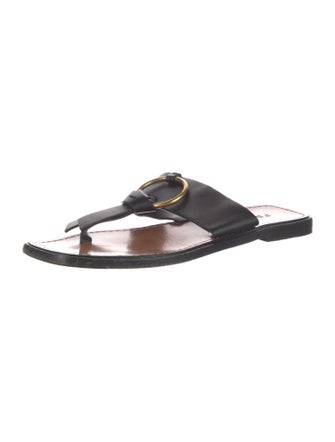 FRAME Leather Slides