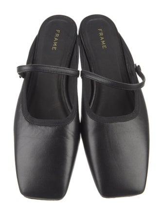 FRAME Leather Mary Jane Flats