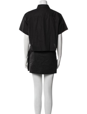 FRAME Colorblock Pattern Skirt Set