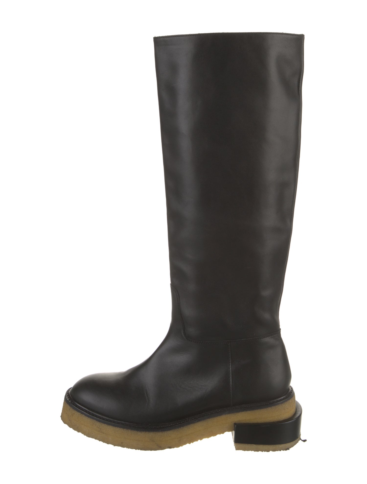 FRAME Leather Riding Boots