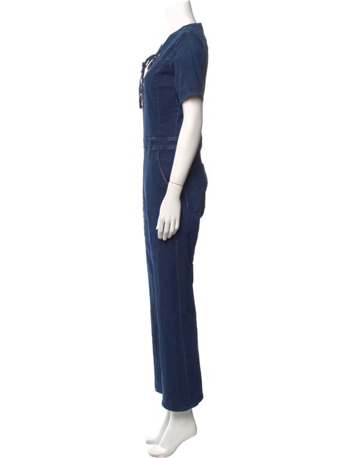 FRAME V-Neck Jumpsuit