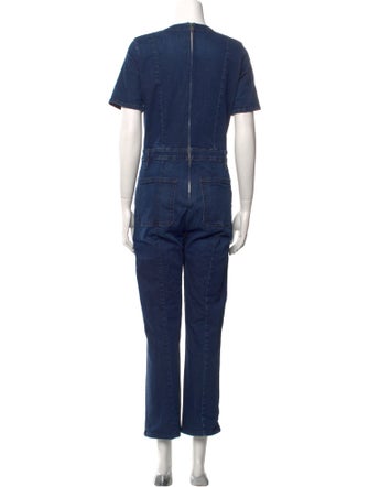 FRAME V-Neck Jumpsuit