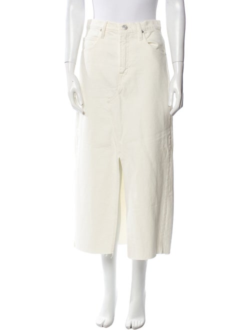 FRAME Midi Length Skirt