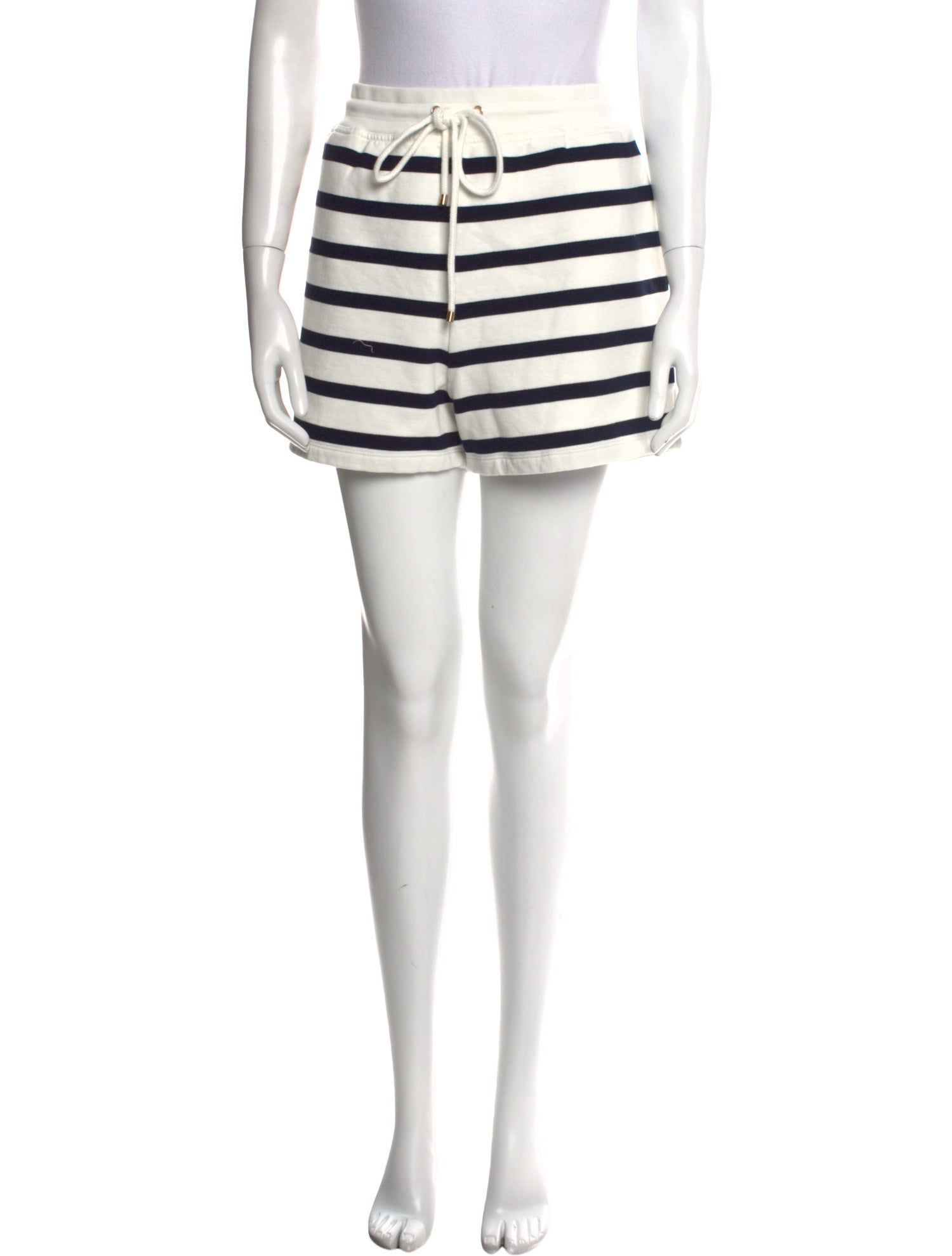 FRAME Striped Mini Shorts w/ Tags