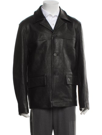 FRAME Lamb Leather Coat