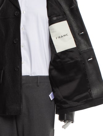 FRAME Lamb Leather Coat